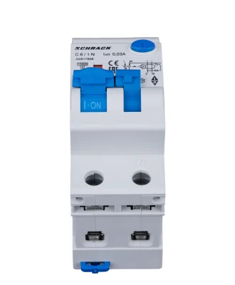 Automatic Circuit Breaker with RCD C6A/1+N, 10kA, 30mA, Type A