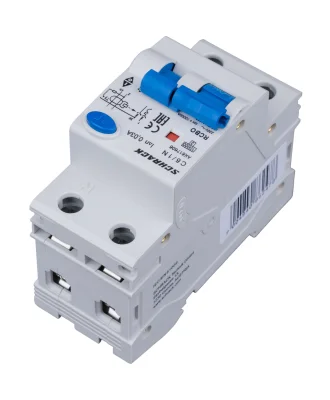 Automatic Circuit Breaker with RCD C6A/1+N, 10kA, 30mA, Type A