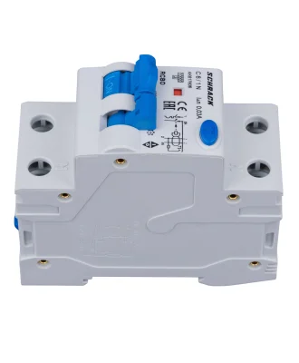 Automatic Circuit Breaker with RCD C6A/1+N, 10kA, 30mA, Type A