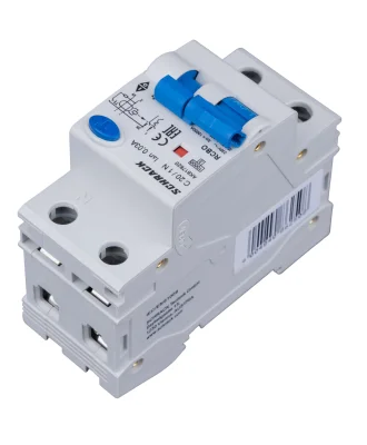AMPARO Automatic Circuit Breaker with RCD C20A/1+N, 10kA, 30mA, Type A