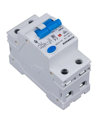 Automatic circuit breaker with RCD C25A/1+N, 10kA, 30mA, type A