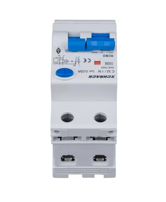 Automatic Circuit Breaker with RCD C32A/1+N, 10kA, 30mA, Type A