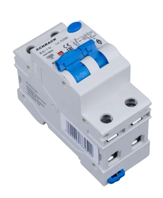 Automatic circuit breaker with RCD B6A/1+N, 10kA, 30mA, type A