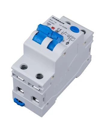 Automatic circuit breaker with RCD B6A/1+N, 10kA, 30mA, type A