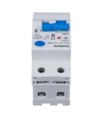 Automatic Circuit Breaker with RCD B10A/1+N, 10kA, 30mA, Type A