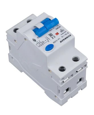 Automatic circuit breaker with RCD B16A/1+N, 10kA, 30mA, type A