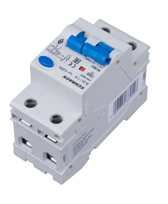 Automatic circuit breaker with RCD B20A/1+N, 10kA, 30mA, type A