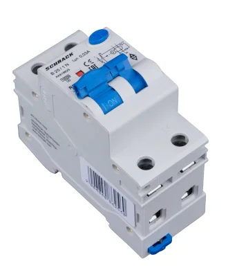 Automatic circuit breaker with RCD B25A/1+N, 10kA, 30mA, type A