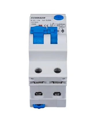 Automatic circuit breaker with RCD B32A/1+N, 10kA, 30mA, Type A