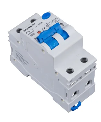 Automatic circuit breaker with RCCB B40A/1+N, 10kA, 30mA, Type A