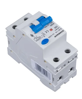 Automatic circuit breaker with RCCB B40A/1+N, 10kA, 30mA, Type A