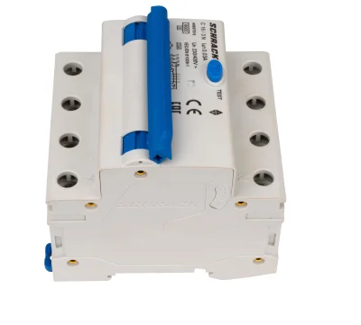 3+N полюсті автоматты ажыратқыш УРО-мен C16А, 6кА, 30мА, А түрі