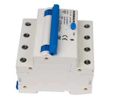 Автоматты ажыратқыш 3+N полюс, С20А, 6кА, 30мА, А түрі