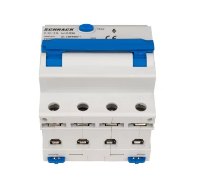 Автоматический выключатель с УЗО C32А/3+N, 6кА, 30мА, тип А