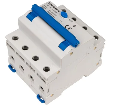 Автоматический выключатель с УЗО C32А/3+N, 6кА, 30мА, тип А