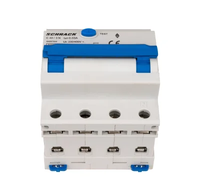 Автоматический выключатель с УЗО C40А/3+N, 6кА, 30мА, тип А