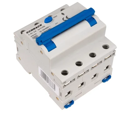 Автоматический выключатель с УЗО C40А/3+N, 6кА, 30мА, тип А