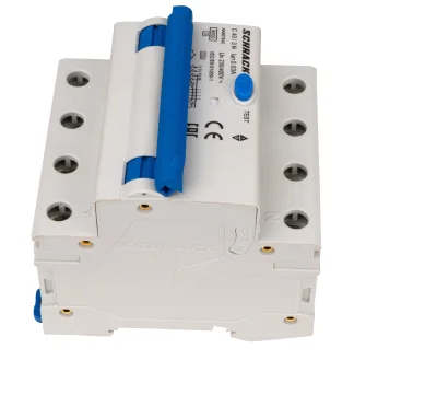 Автоматический выключатель с УЗО C40А/3+N, 6кА, 30мА, тип А