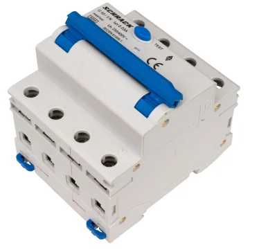 Автоматический выключатель с УЗО C40А/3+N, 6кА, 30мА, тип А