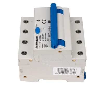 Автоматический выключатель с УЗО B10А/3+N, 6кА, 30мА, тип А