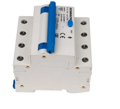 Автоматический выключатель с УЗО B10А/3+N, 6кА, 30мА, тип А