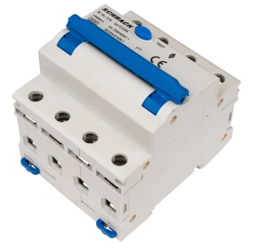 B16А/3+N автоматты ажыратқыш, УЗО ілгеген, 6кА, 30мА, А түрі