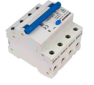 Автоматический выключатель с УЗО B20А/3+N, 6кА, 30мА, тип А