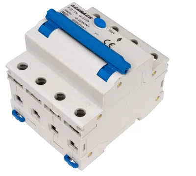 Автоматический выключатель с УЗО B20А/3+N, 6кА, 30мА, тип А