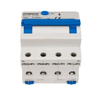 Автоматический выключатель с УЗО B25А/3+N, 6кА, 30мА, тип А