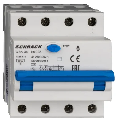 АВДТ C32A/3+N/6кА/300mA/A