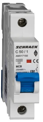 Автоматический выключатель C50А/1, 10кА