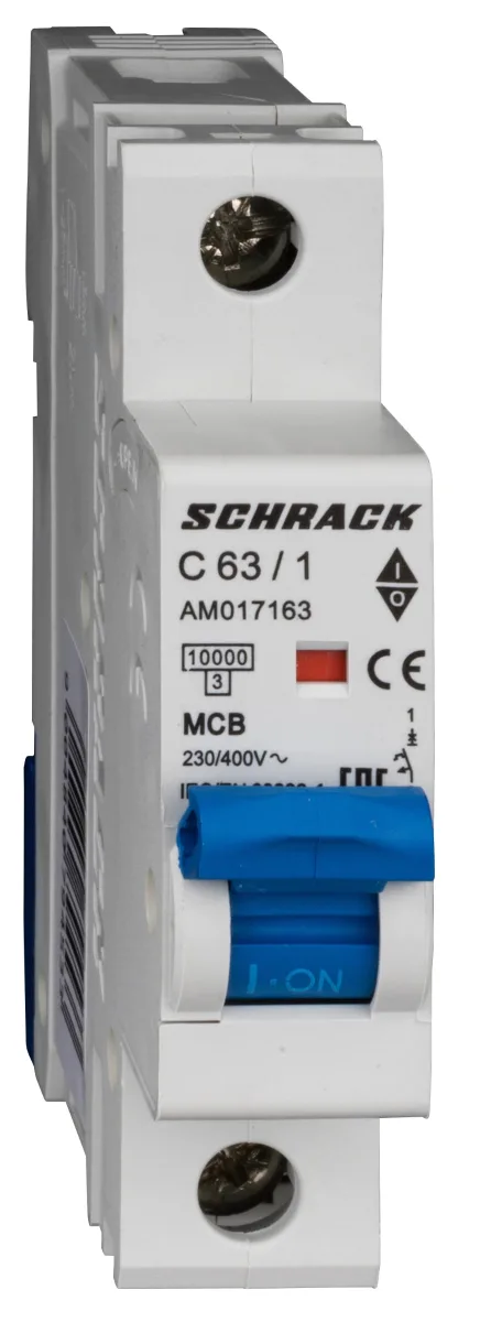 Automatic Circuit Breaker C63A/1, 10kA