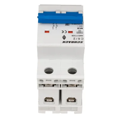 Автоматический выключатель C6А/2, 10кА