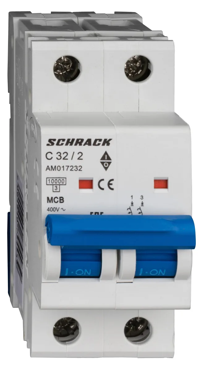 Автоматический выключатель C32А/2, 10кА
