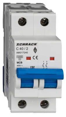 Автоматический выключатель C40А/2, 10кА