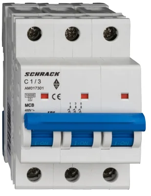 Автоматический выключатель C1А/3, 10кА