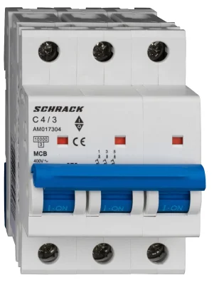 Автоматический выключатель C4А/3, 10кА
