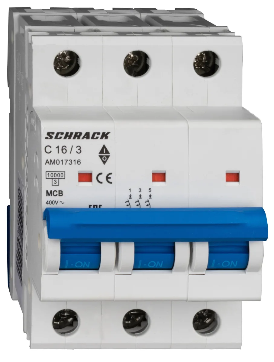 Автоматический выключатель C16А/3, 10кА