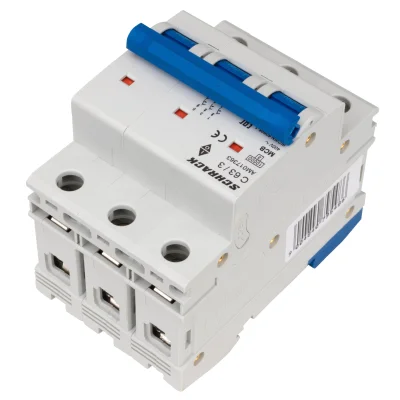 Автоматический выключатель C63А/3, 10кА