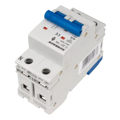 Автоматический выключатель C20А/1+N, 10кА