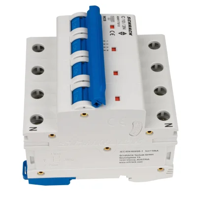 Автоматический выключатель C10А/3+N, 10кА