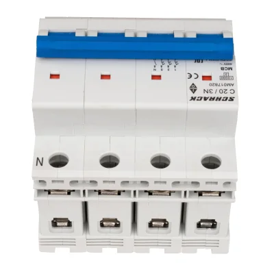 Автоматический выключатель C20А/3+N, 10кА