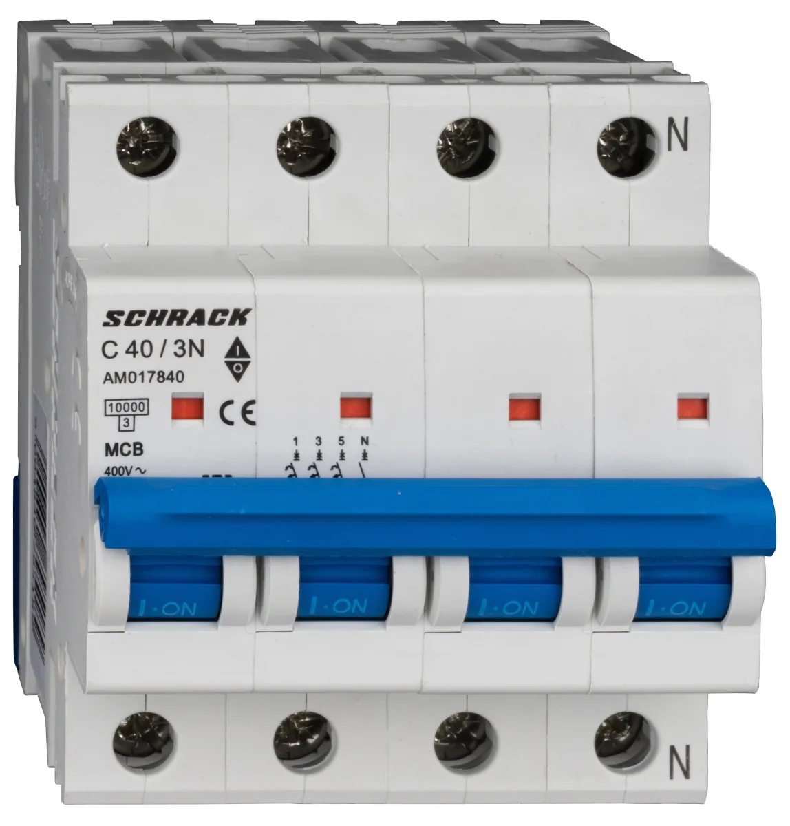 Автоматты ажыратқыш C40А/3+N, 10кА