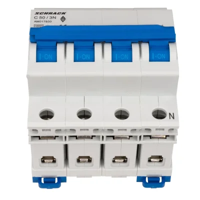 Automatic Circuit Breaker C50A/3+N, 10kA