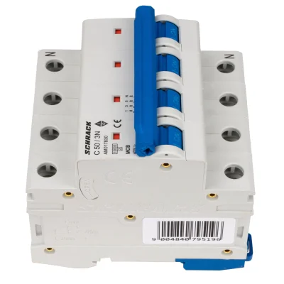 Automatic Circuit Breaker C50A/3+N, 10kA