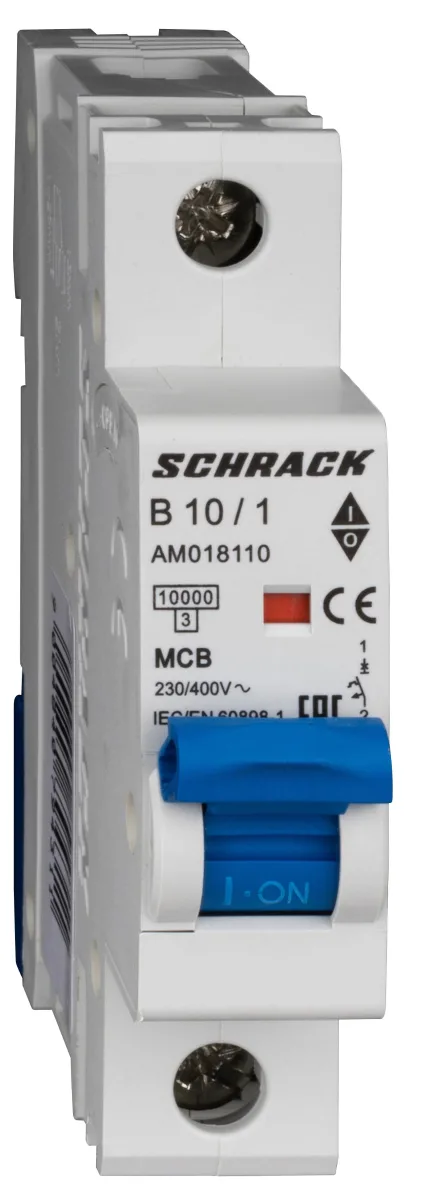 Автоматический выключатель B10А/1, 10кА