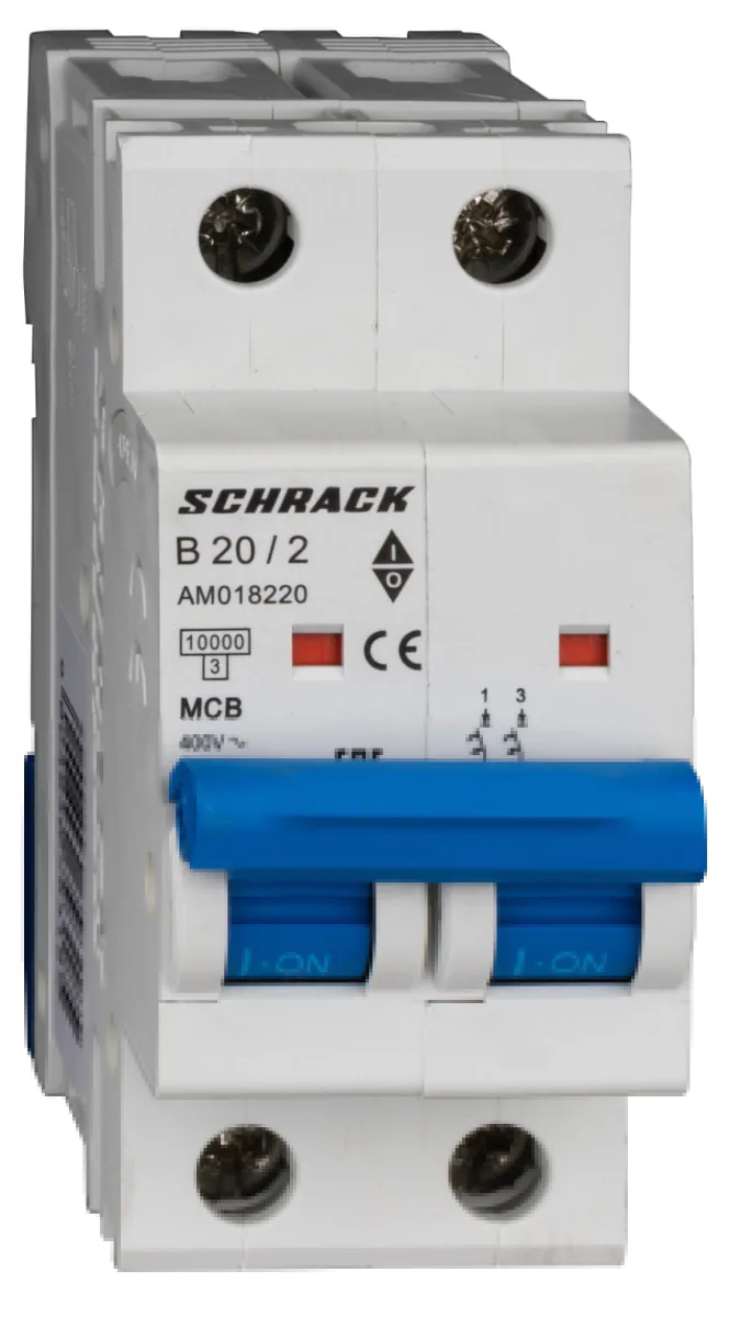 Автоматический выключатель B20А/2, 10кА