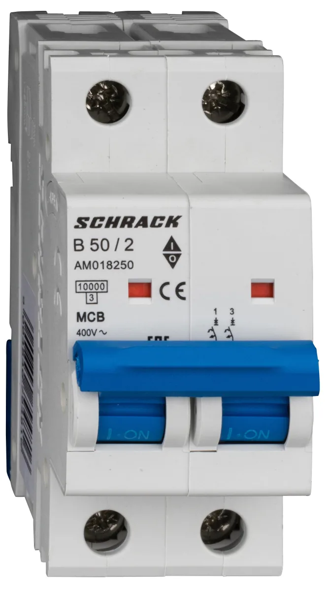 Автоматический выключатель B50А/2, 10кА