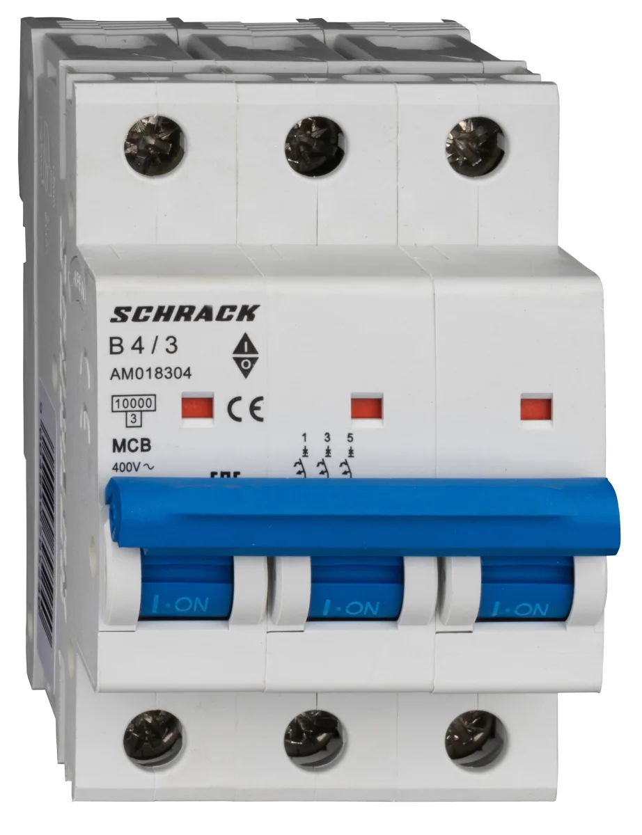 Автоматический выключатель B4А/3, 10кА