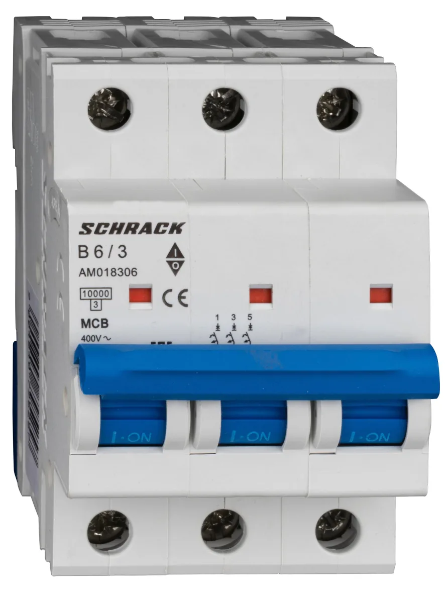 Автоматический выключатель B6А/3, 10кА